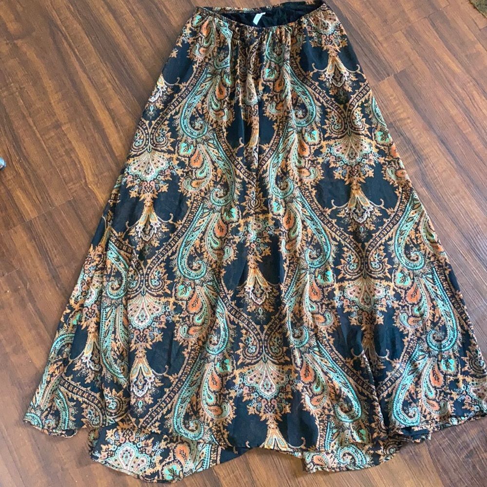 LIKE NEW Audrey Skirt - Long Bohemian Small Skirt